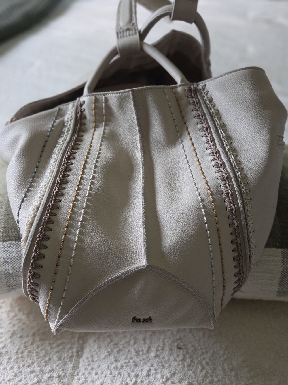 Los Feliz Large Tote - Leather - Stone Neutral Seminyak - Picture 4 of 9
